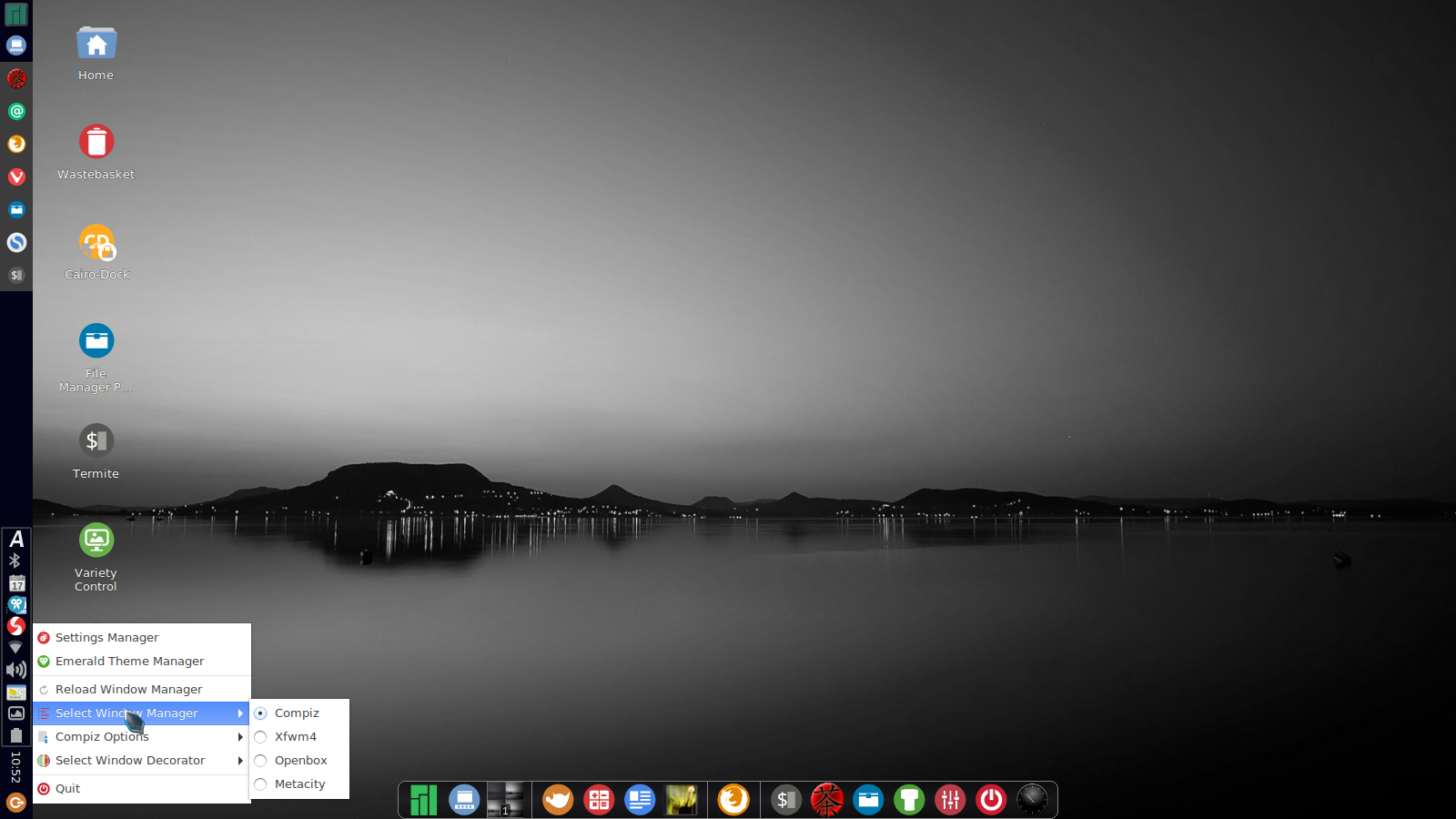 Desktop environment linux