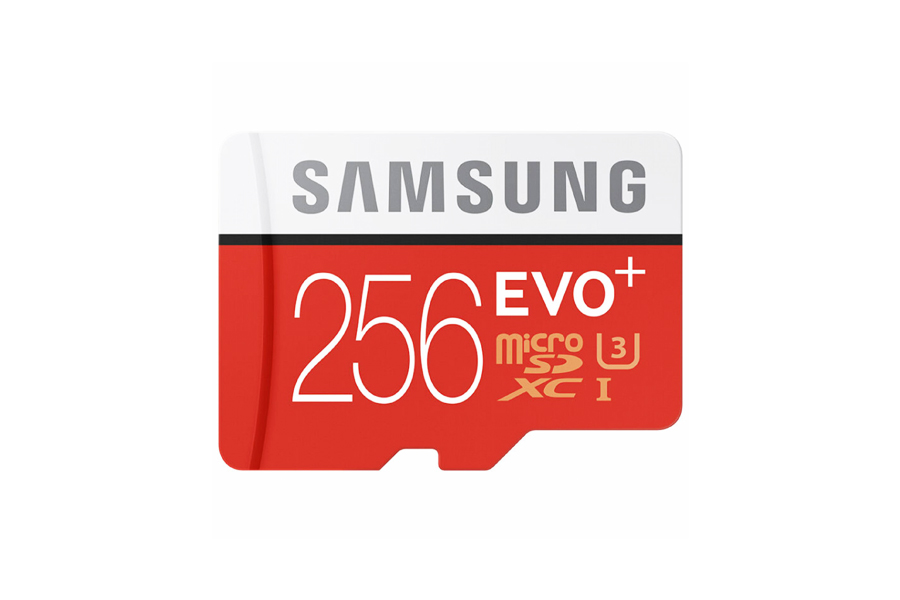 Samsung Evo Plus 256GBカード