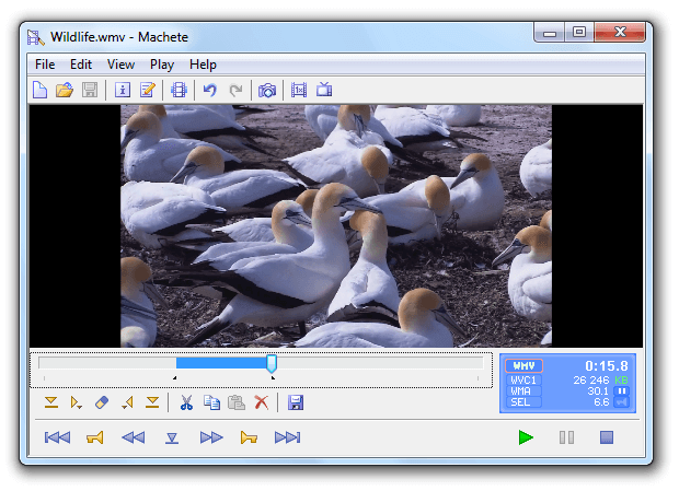 Machete Video Editor Lite動画編集ソフト