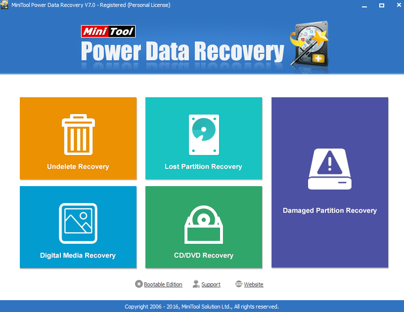 Power Data Recoveryデータ復元ソフト