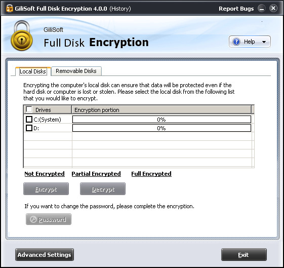download the new for mac Gilisoft Full Disk Encryption 5.4