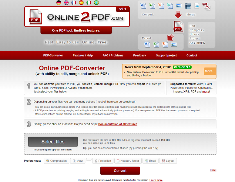 知っておくと便利 おすすめのpdf変換ソフト サイト10選 Rene E Laboratory